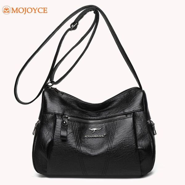 

evening bags casual pure color chain handbag purse vintage women soft pu leather shoulder messenger bag solid handbags