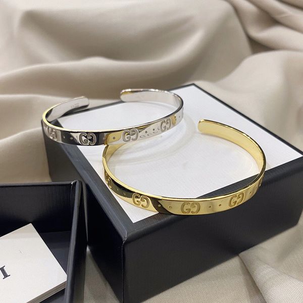 

2021 high-quality jewelry 70% off sale double simple bracelet 925 silver fashion style for men and women, Black