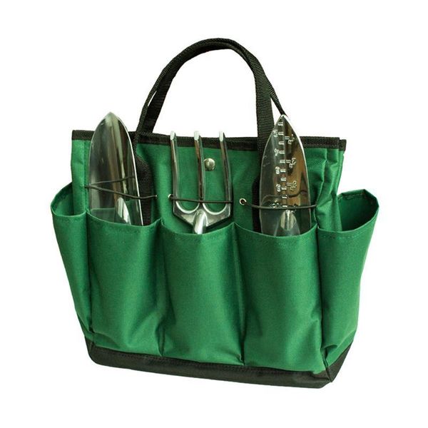 

storage bags 1 set bucket organizer pouch bag garden tool canvas for gardening kit tools