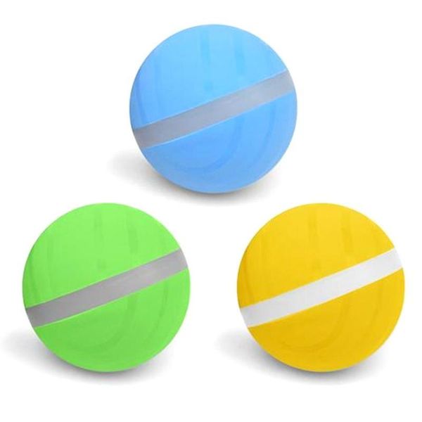 

waterproof kid toy pet jumping ball magic roller usb electric led rolling flash fun for cat dog kids toys
