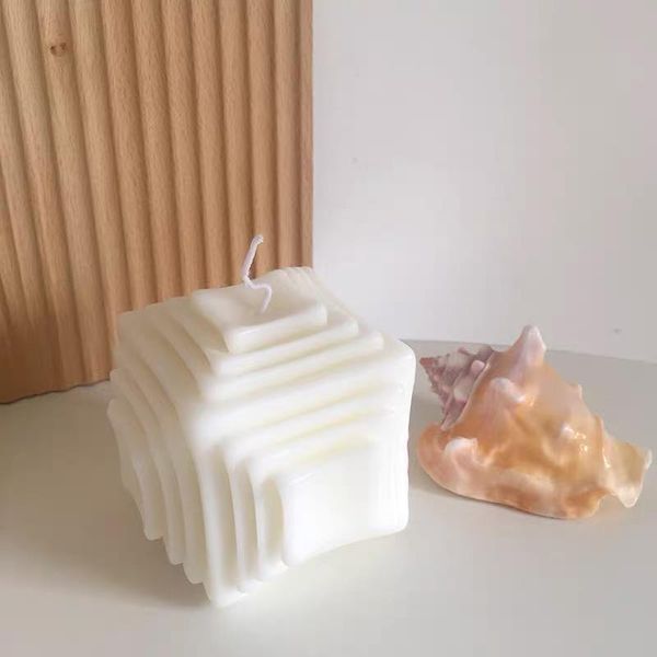 

craft tools scented candle mold design silicone wax concrete art decor molds