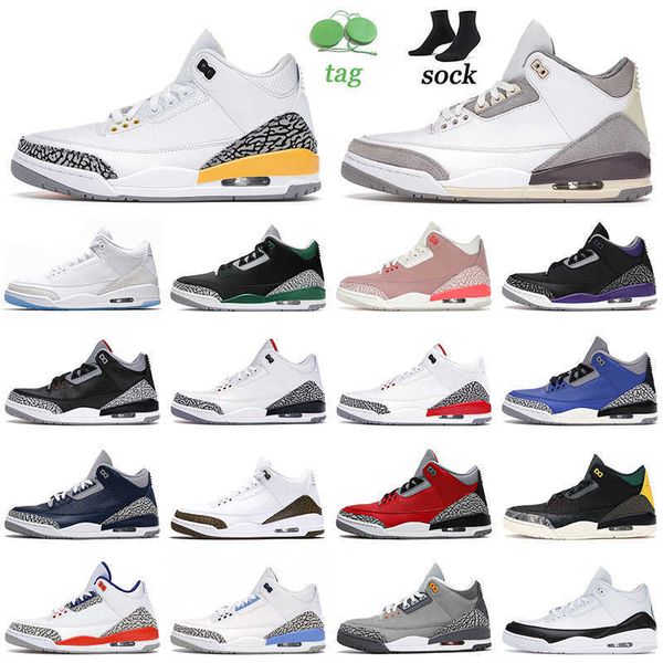 

arrival 2021 basketball shoes laser orange jumpman sneakers medium grey men women rust pink blue cement sports trainers 36-47