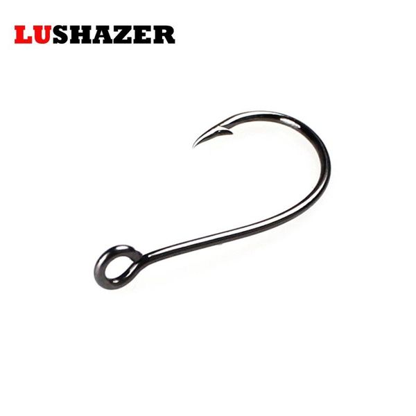 

fishing hooks lushazer brand 20pcs/lot hook crank barbed fishhook tackle fish single