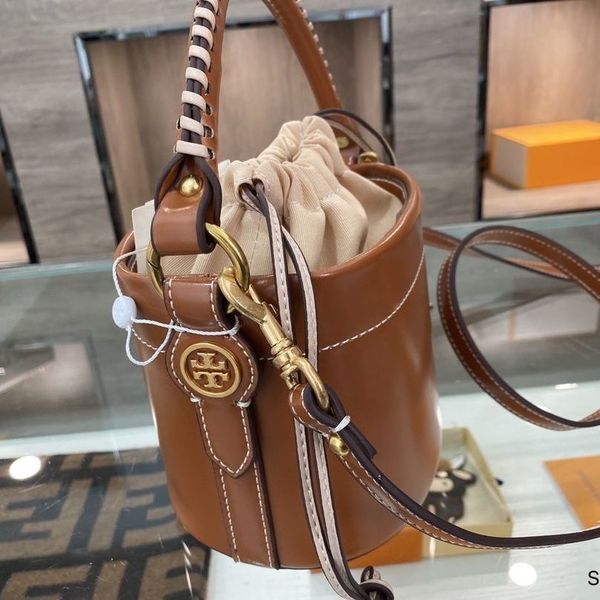 

luxury designer tory bucket women bag miller basket portable picnic messenger 2kc8