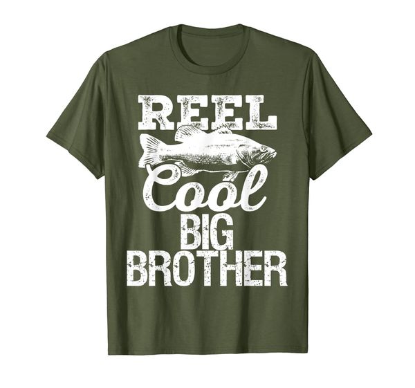 

Reel Cool Big Brother Fishing Outdoor Angler T-Shirt, Mainly pictures