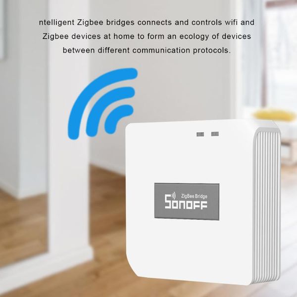 

smart home control zigbee bridges wifi wireless switch remote door and window sensing human temperature humidity with alexa google
