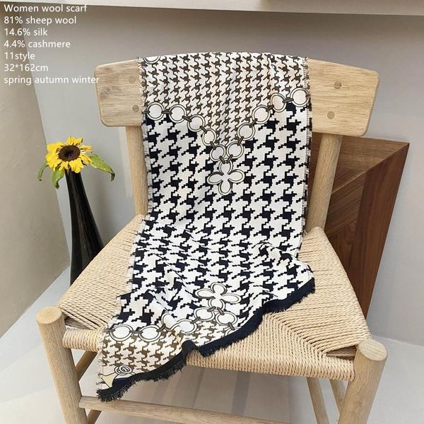 

scarves naizaiga women 81% wool print swallow gird flower arrival bevel edge spring small pashmina scarf ,hcy1924, Blue;gray