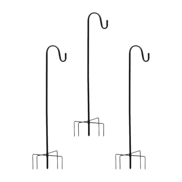

hooks & rails 3pcs heavy duty shepherd hook decorative garden outdoor wedding decor