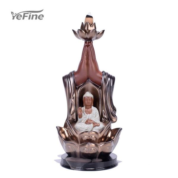 

fragrance lamps yefine inverted censer buddha ceramic home decoration