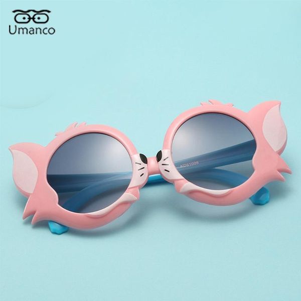 

sunglasses 2021 cartoon for kids children tom cat with colorful plastic frame grey ac lens pography travel gift uv400, White;black
