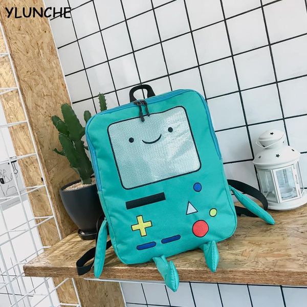 

backpack japan and south korea cute cartoon backpacks funny personality stereo student bag large capacity travel