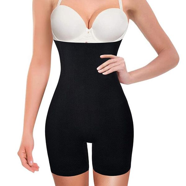 

women's shapers women waist trainer shapewear underwear slimming panty tummy control body shaper shorts hi-waist ladies pant briefs, Black;white