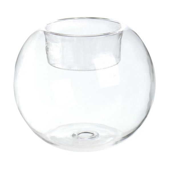

1pc classic crystal glass candle holder wedding bar party home decor candlestick holders
