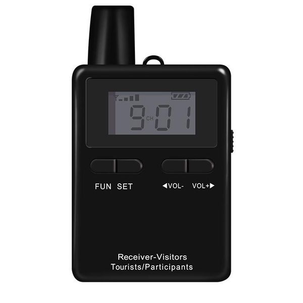 

wireless tour guide system audio use walkie talkie microphones