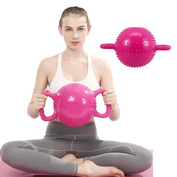 

pilates yoga ball pad fitball ballon sport half estabilizador celular equilibrio fitness pelota trainer fit exercise gym balls