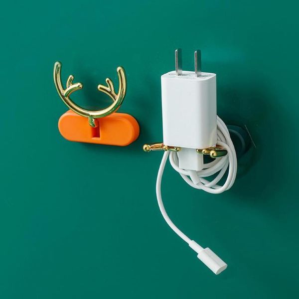 

hangers & racks plug holder self adhesive organizer abs rounded edge elegant power cord
