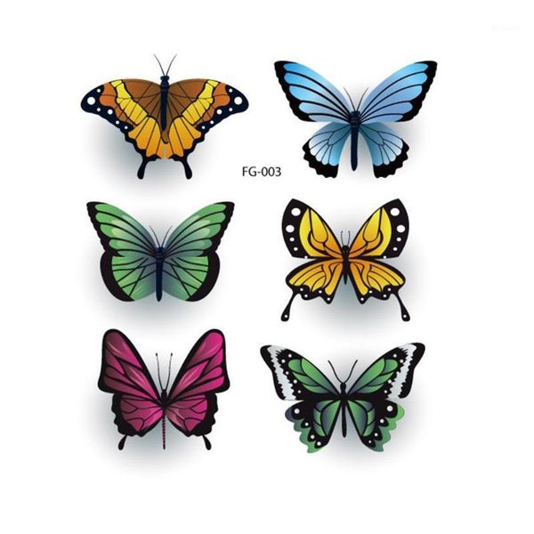 

environmentally friendly waterproof glitter tattoo sticker small fresh personality sticker1