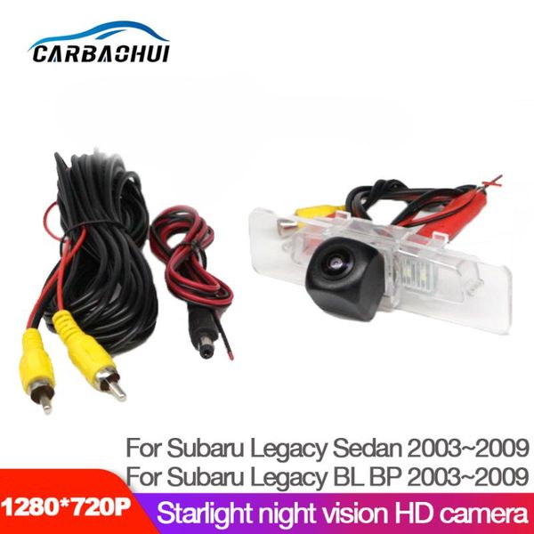 

car rear view cameras& parking sensors starlight night vision reverse backup camera for legacy bl bp sedan 2003~2009 ccd ful hd wat