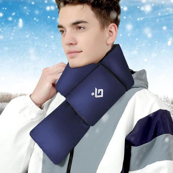 

hats, scarves & gloves sets winter warm outdoor cycling scarf neck sleeve wrap-around warmth preservation for adventure daily commuting, Blue;gray