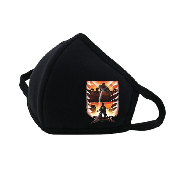 

windproof giant and dustproof mask printed cotton