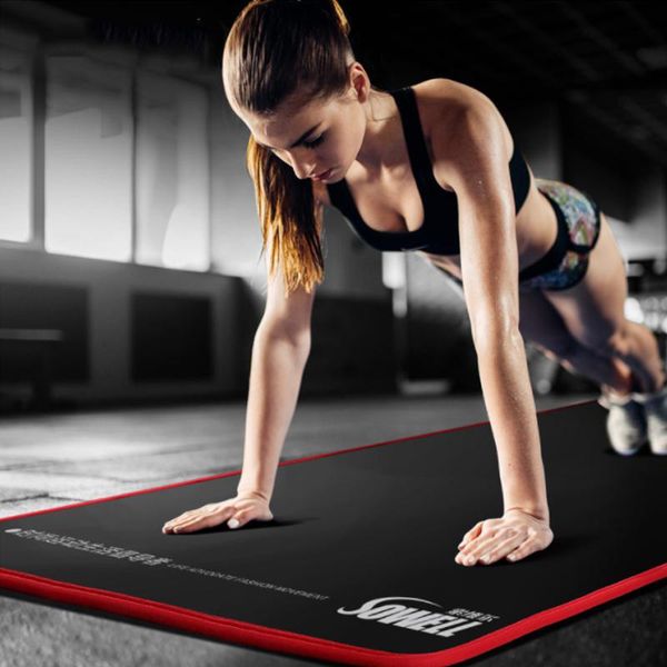

yoga mats 10mm thick mat tpe non-slip fitness body exercise strap gym environmentally friendly tasteless pad 3 color
