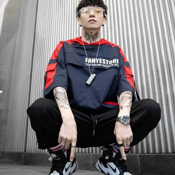 

men's t-shirts hip hop t-shirt dos homens coreano harajuku s de es dimenses tee camisas japo tshirt streetwear capuz casual high street, White;black