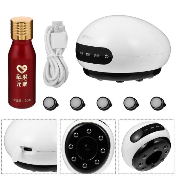 

electric massagers 1 set of handheld scraping massager cupping acupoint