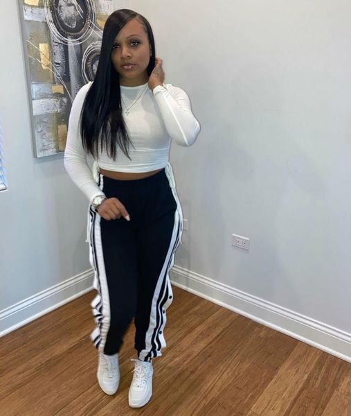 

chocomist pants casual patchwork black dn8556 women's & capris, Black;white