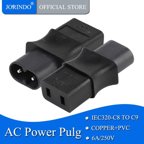 

smart power plugs jorindo iec 320 c8 male to c9 ac adapter,iec 2 pin female adapter,6a/250v