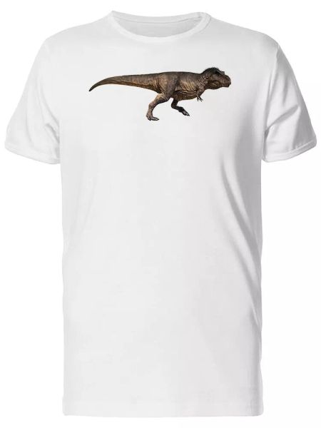 

standing tyrannosaurus rex men's tee -image by shutterstock, White;black