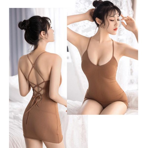 

casual dresses spaghetti strap bandage hollow out summer bodycon sheer transparent dress clubwear fantasy minifalda vestidos, Black;gray