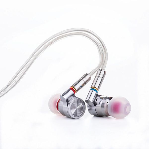 

set tinhifi t4 in ear earphone 10mm cnt dynamic driver hifi bass metal 3.5mm earbud tin p1 t3 t2 p2 t1 plus headphones & earphones