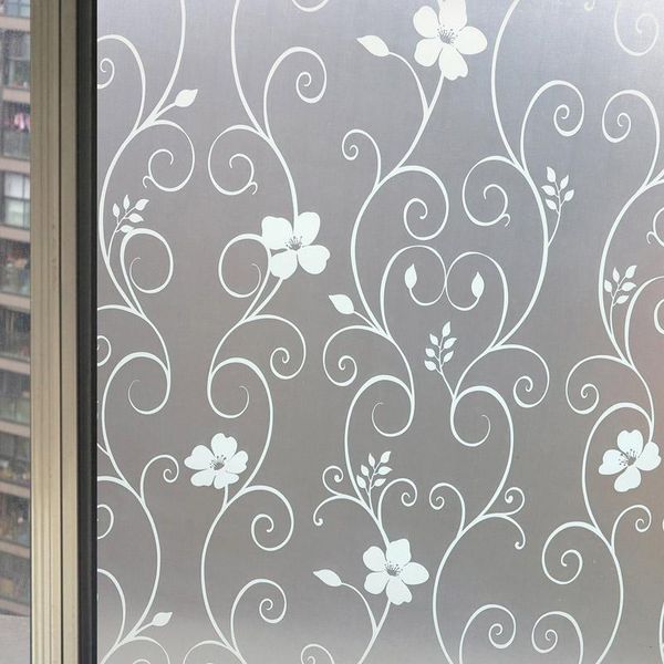 

window stickers sticker privacy protection self adhesive home decor glass for bathroom living room cds
