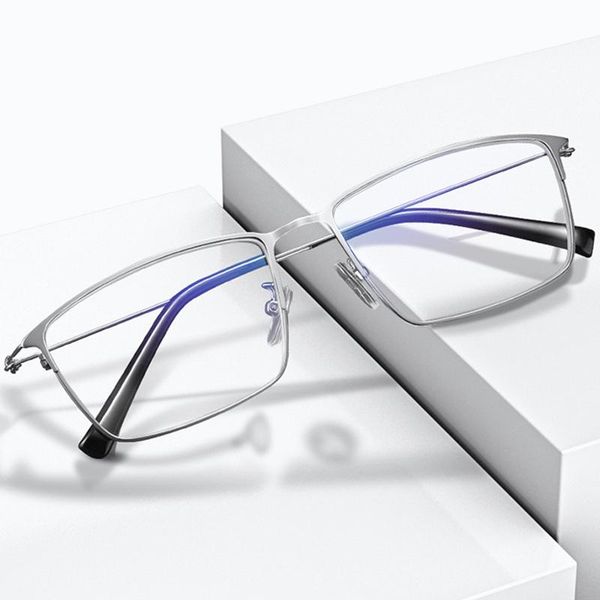 

sunglasses fashion reading glasses men women anti blue light metal full frame presbyopic magnificat +1.5 2.0, White;black