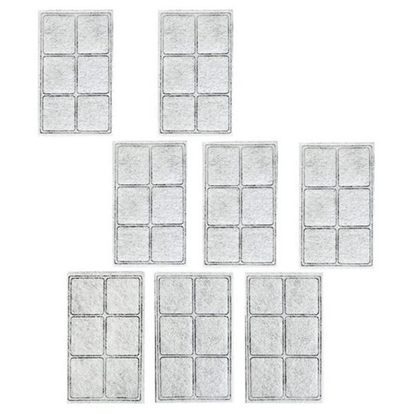 

dog bowls & feeders 8pcs pet fountain filters replacement for drinkwell automatic cat water dispenser