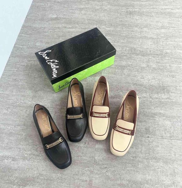 

head, sam, yuan, thick round heel, square heel, lofu shoes, high heels, yw, Black