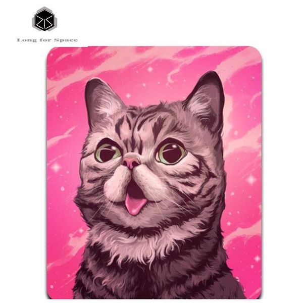

mouse pads & wrist rests cute cat fashion art anti - slip computer pad game