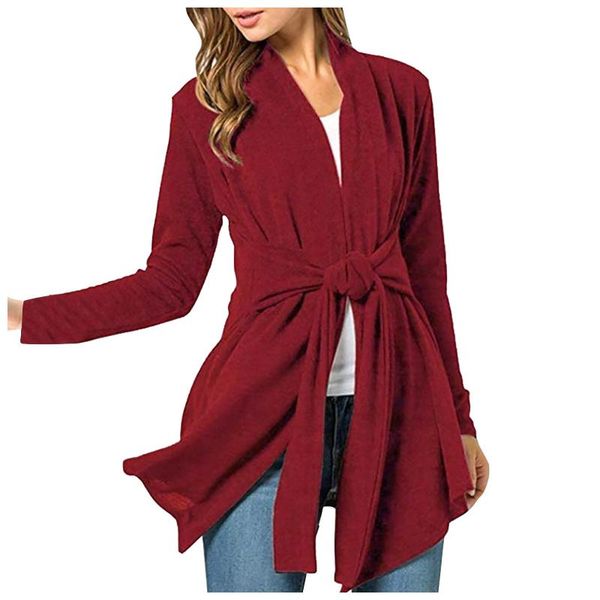 

women's jackets elegant long sleeve knitted cardigan women open front jumper autumn casual knitwear sweater female, Black;brown