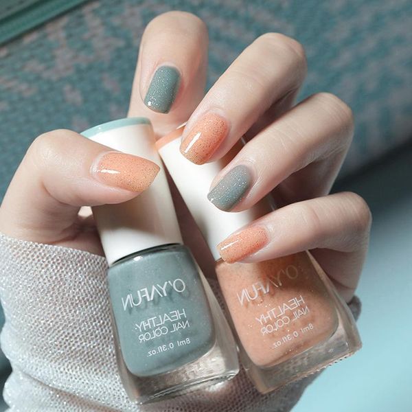 

nail polish 8ml gel tear-off waterproof semi permanent varnishes led uv varnish soak off art glitter