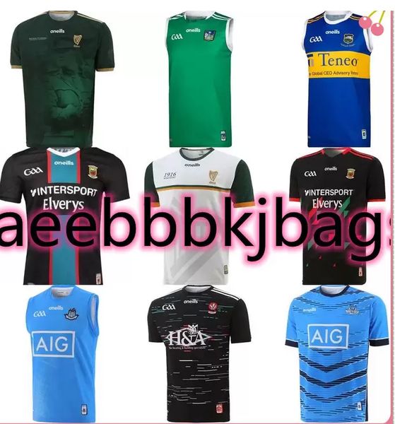 

size s-5xl 20 - 21 dublin gaa home rugby jersey 2122 caillimh tipperary ath cliath david treacy tom connolly shirts aa, Black;gray