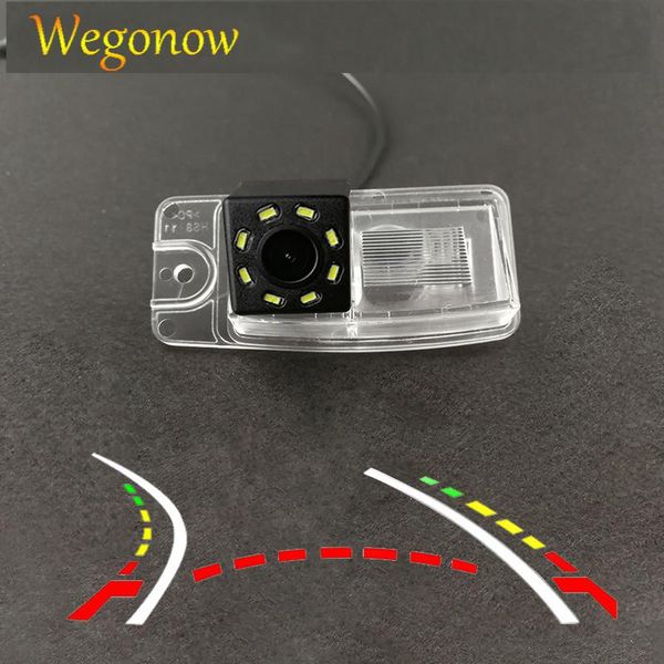 

car rear view cameras& parking sensors hd wireless ccd camera fisheye 8 12 led dynamic track night vision bracket for x-trail x trail