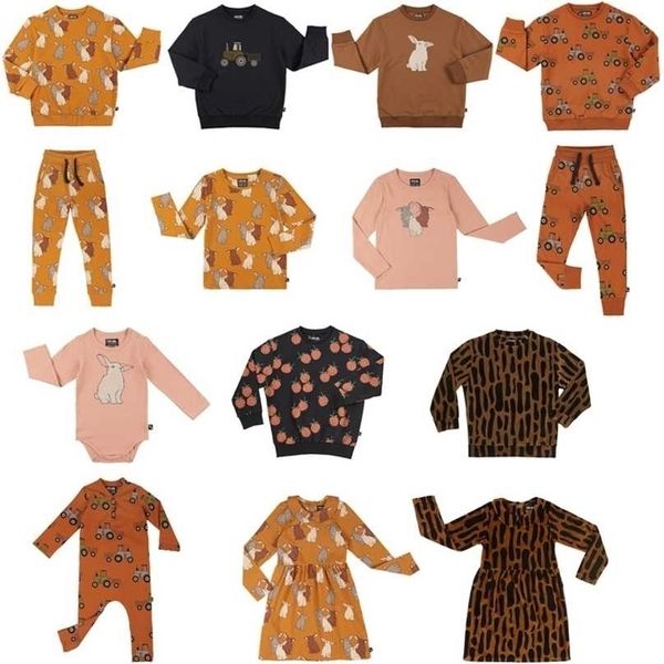 

kids sweaters carlijnq brand autumn winter boys girls car rabbit print sweatshirts baby child outwear clothes 211110, Black