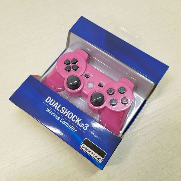 

wireless controller joystick shock controllers bluetooth gamepad for playstation play station 3 vibration game pad accessory with retail box