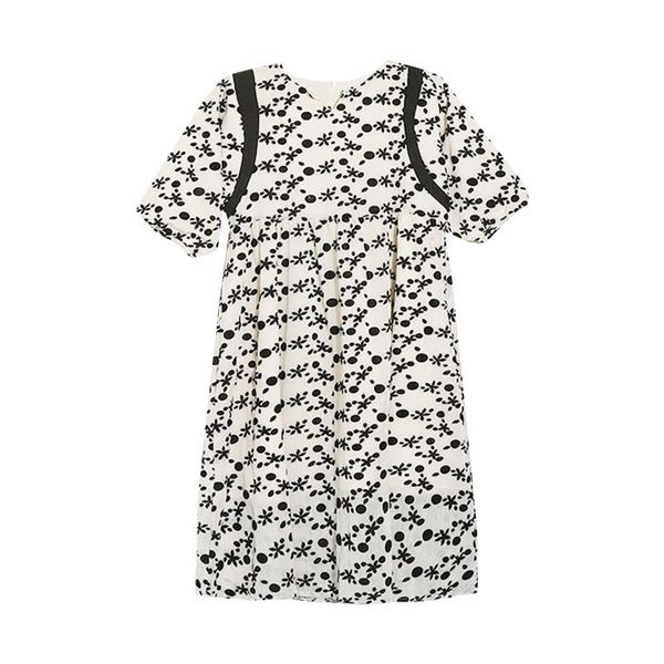 

summer french style maternity dress half sleeve v-neck pregnant woman ankle-length vintage floral pregnancy maxi dresses, White