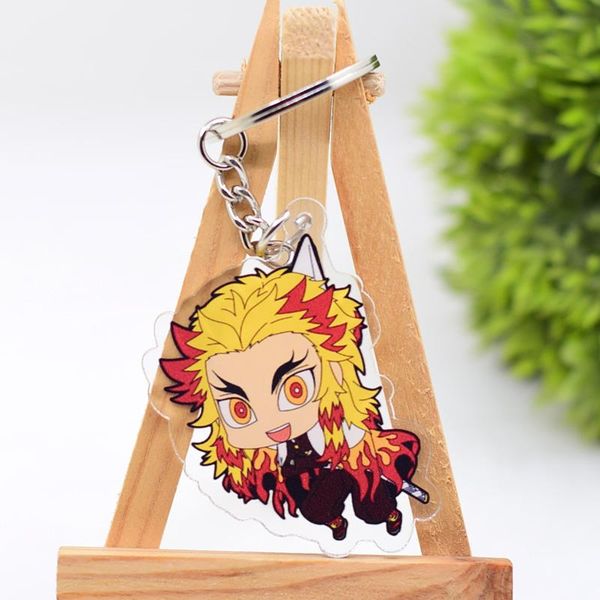 

keychains demon slayer keychain anime kimetsu no yaiba keyring wl0485, Silver