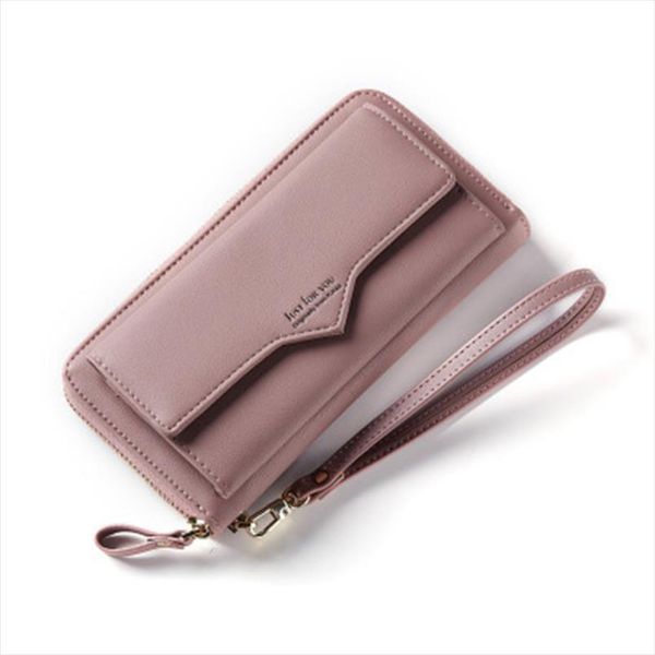 

fashion long woman purse designer female wallet clutch pu leather ladies purses card holder women phone bags d126, Red;black