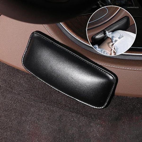 

car leg cushion knee pad thigh support interior accessories layer leather1