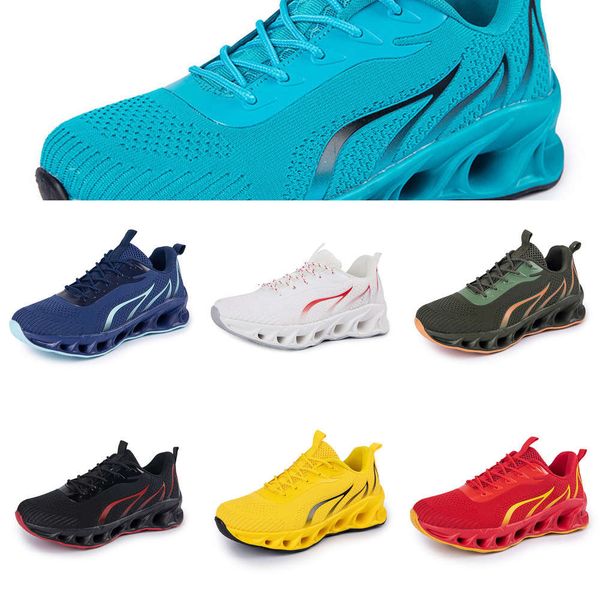 

casual shoes men's shoes fashion student flame leisure sports large 47 casual summer mesh 17xs uw2s, Black