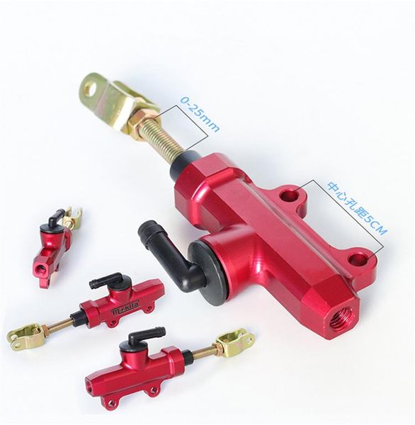 

motorcycle brakes rear disc brake pump accessories hydraulic clutch master cylinder rod m10x1.25mm aluminum