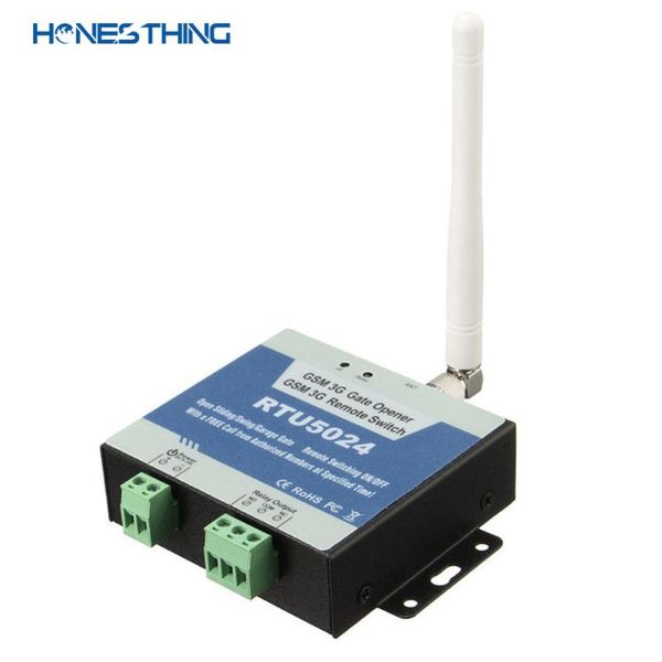 

honesthing gsm 3g sms gate opener garage relay switch remote control access controller electric door operator rtu5024[200 users] fingerprint